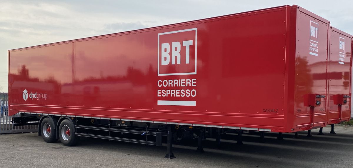BRT Corriere Espresso adquiere 70 furgones de paquetería Lecitrailer