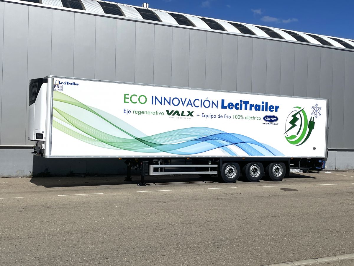 The first Eco Frigo by Lecitrailer is now in circulation