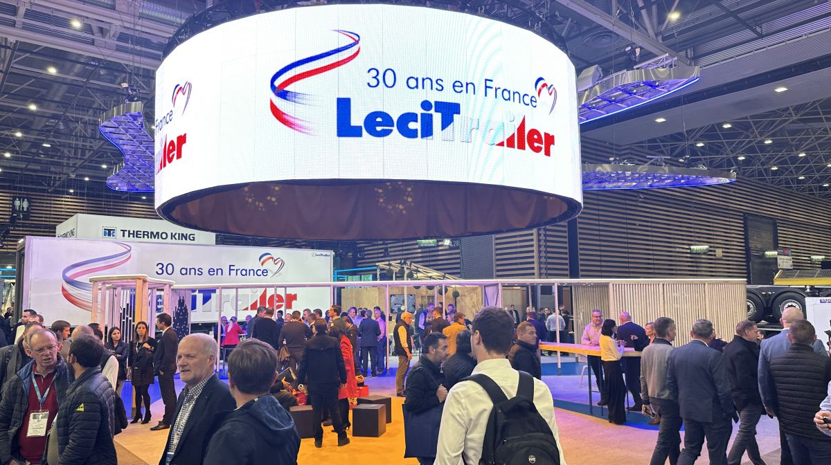 Lecitrailer celebrates its thirty years of presence in the french market at Solutrans