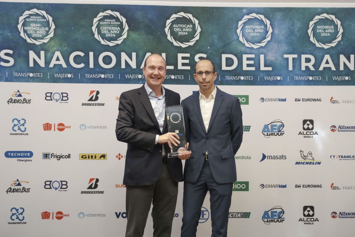 Lecitrailer reçoit à nouveau le prix de la meilleure semi-remorque de l'année en Espagne